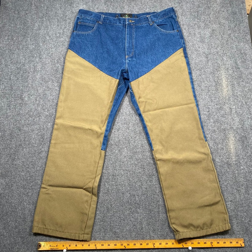 Redhead‎ Mens Denim Brush Jeans Canvas Utility 38x30 (Meas 36x30)